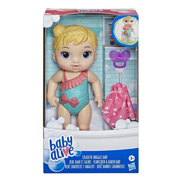 Imagem de Boneca baby alive banhos carinhosos loira - hasbro e8716