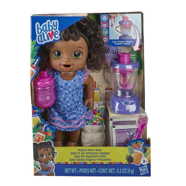 Boneca Baby Alive - Bebe Batidos Mágicos - Blueberry - 32 cm - Hasbro Imagem de Boneca Baby Alive - Bebe Batidos Mágicos - Blueberry - 32 cm - Hasbro
