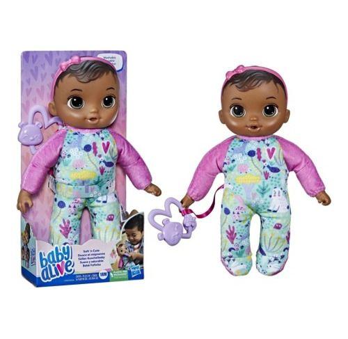 Imagem de Boneca Baby Alive Bebe Fofinha Com Mordedor Morena F7791