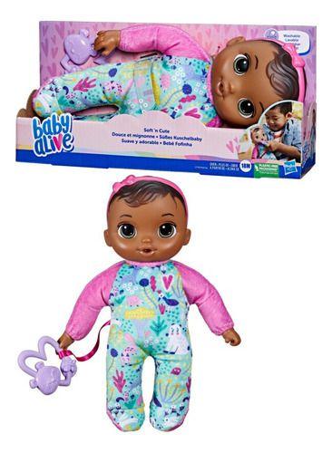 Imagem de Boneca Baby Alive Bebê Fofinha Morena - F7792 Hasbro