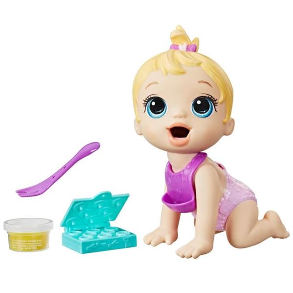 Imagem de Boneca Baby Alive Bebê Hora da Papinha Loira - Hasbro