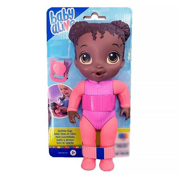 Imagem de Boneca Baby Alive Bebê Hora do Soninho Negra F5822 - Hasbro