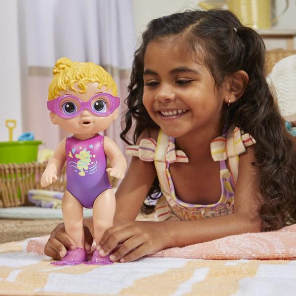 Imagem de Boneca Baby Alive Bebê Piscina Loira  - Hasbro F8140