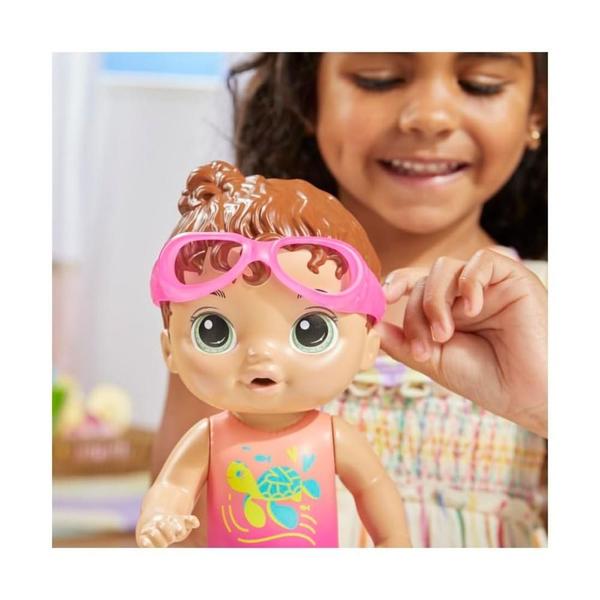 Imagem de Boneca Baby Alive Bebê Piscina Morena - Hasbro F8141