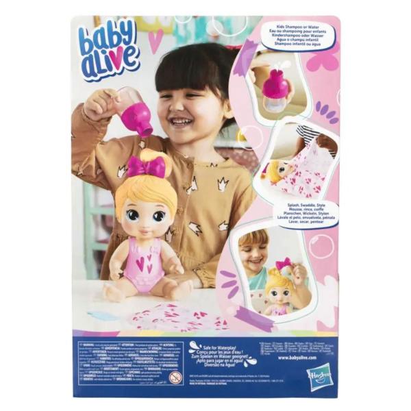 Imagem de Boneca Baby Alive Bebê Shampoo - Loira - F9119 - Hasbro