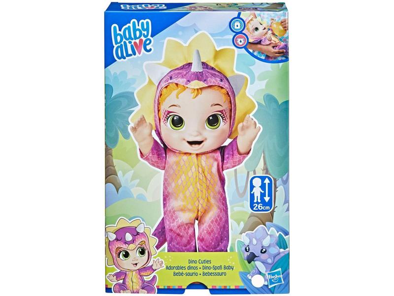 Imagem de Boneca Baby Alive Bebessauro Loira com Acessórios - Hasbro