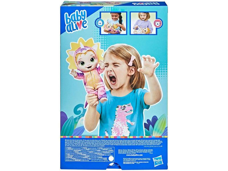 Imagem de Boneca Baby Alive Bebessauro Loira com Acessórios - Hasbro