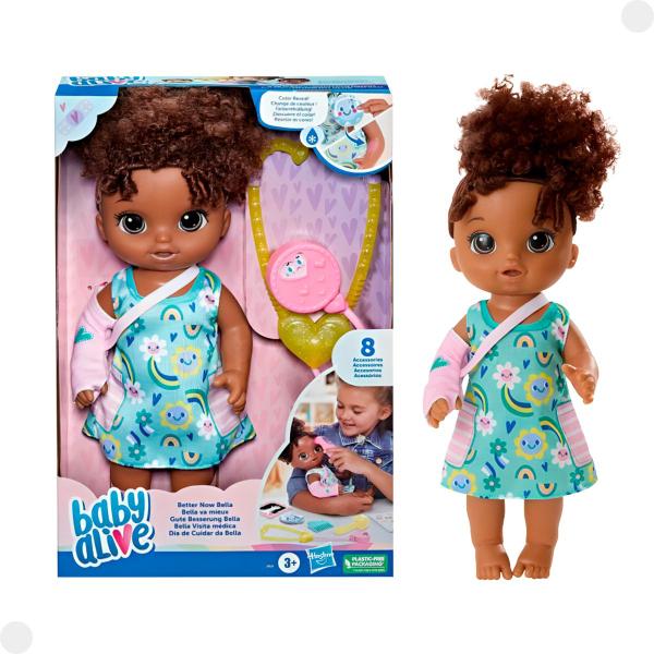 Imagem de Boneca Baby Alive Better Now C/ Acessórios F7537X - Hasbro