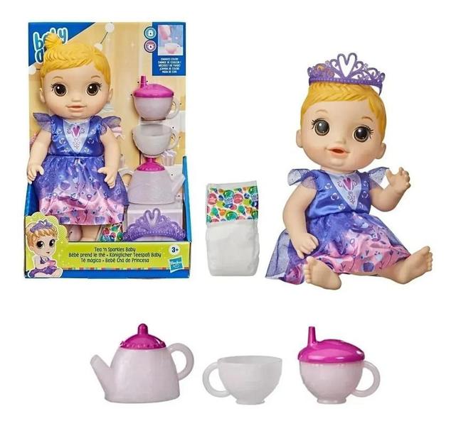 Imagem de Boneca Baby Alive Chá de Princesa Faz Xixi Hasbro - F0031