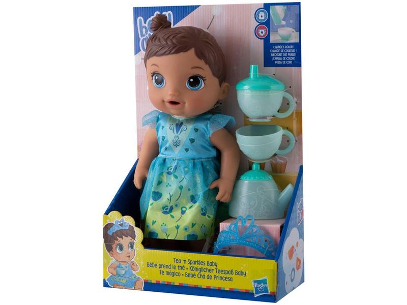 Imagem de Boneca Baby Alive Chá de Princesa Morena - com Acessórios Hasbro