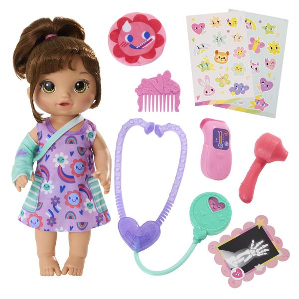 Boneca Baby Alive - Dia de Cuidar da Bella - Cabelo Castanho - Hasbro Imagem de Boneca Baby Alive - Dia de Cuidar da Bella - Cabelo Castanho - Hasbro