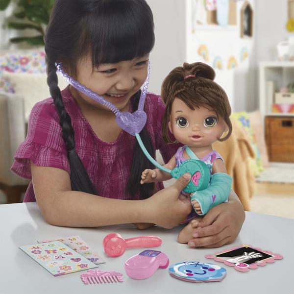 Imagem de Boneca Baby Alive - Dia de Cuidar da Bella - Cabelo Castanho - Hasbro