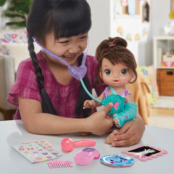 Imagem de Boneca Baby Alive Dia De Cuidar Da Bella Lílas - Hasbro F7536