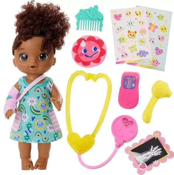 Boneca Baby Alive Dia De Cuidar Da Bella Negra Hasbro F7537 Imagem de Boneca Baby Alive Dia De Cuidar Da Bella Negra Hasbro F7537