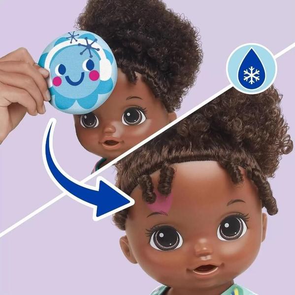 Boneca Baby Alive Dia De Cuidar Da Bella Negra Hasbro F7537 Imagem de Boneca Baby Alive Dia De Cuidar Da Bella Negra Hasbro F7537