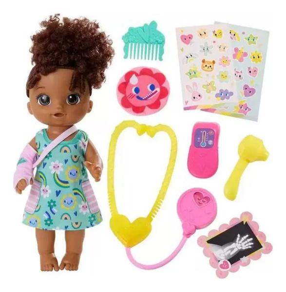 Imagem de Boneca Baby Alive Dia De Cuidar Da Bella Negra Hasbro F7537