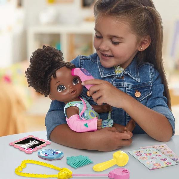 Imagem de Boneca Baby Alive Dia De Cuidar Da Bella Negra Hasbro F7537