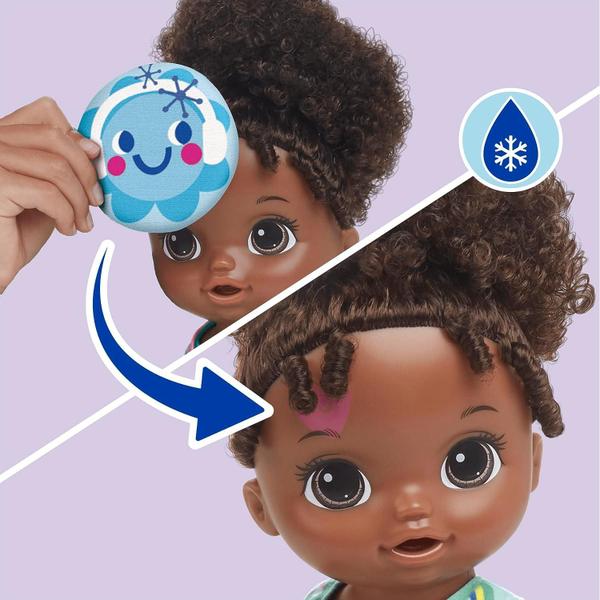 Imagem de Boneca Baby Alive Dia de Cuidar da Bella Negra Hasbro