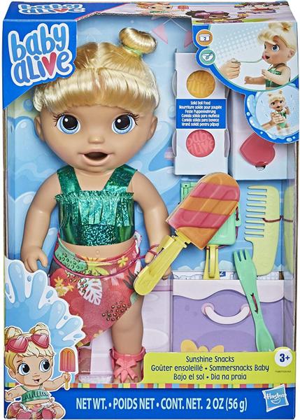 Imagem de Boneca Baby Alive Dia na Praia Loira  e Acessórios - Hasbro F1618