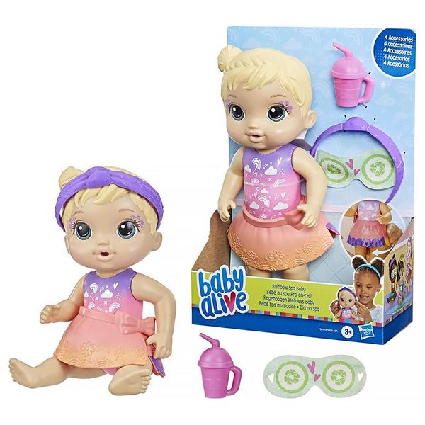 Imagem de Boneca Baby Alive Dia no Spa Loira F5350 F5617 - Hasbro