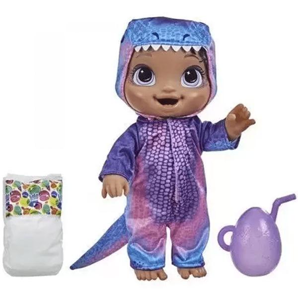 Imagem de Boneca Baby Alive Dino Cuties Bebessauro Negra Hasbro