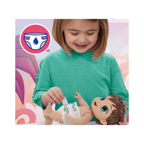 Imagem de Boneca Baby Alive Dino Cuties Morena Estegossauro Verde