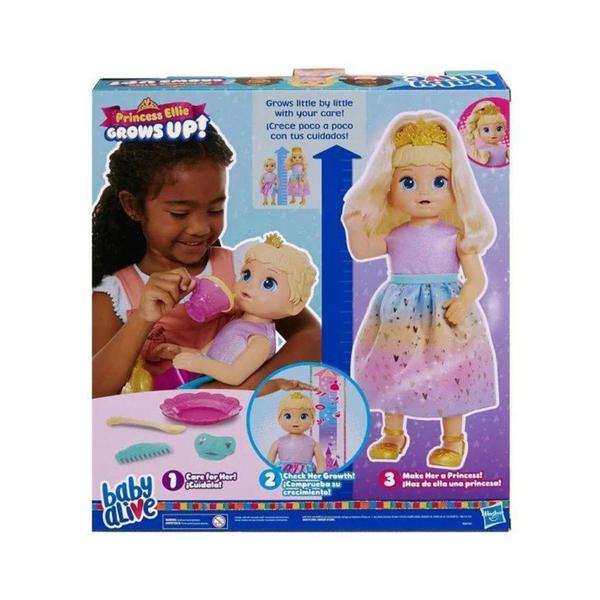 Imagem de Boneca Baby Alive Ellie Grows Up Loira Hasbro