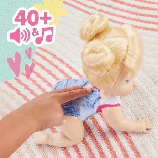 Imagem de Boneca Baby Alive Engatinha Harper Hugs Loira  40 sons -  Hasbro