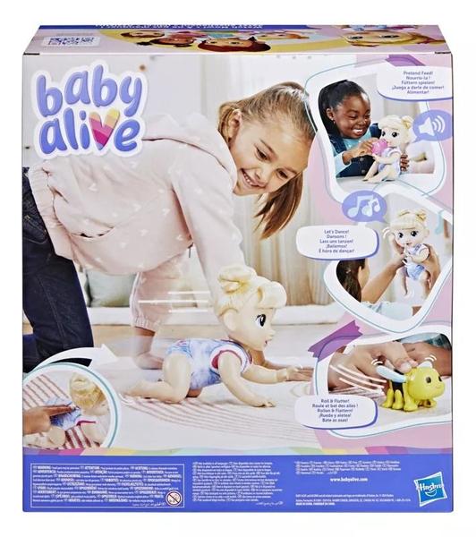 Imagem de Boneca Baby Alive Engatinha Loira Com Som Hasbro - F9709