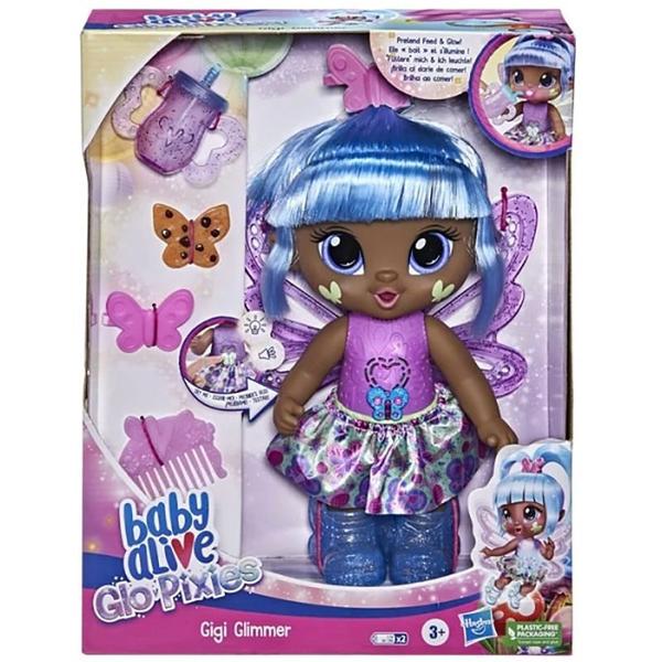 Imagem de Boneca Baby Alive Fada Glo Pixies Negra Gigi Hasbro F2594