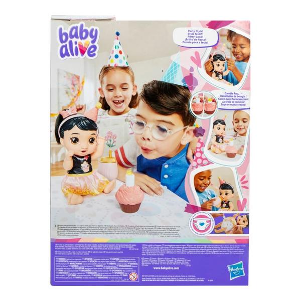 Imagem de Boneca - Baby Alive - Festa de Aniversário - Katie Kat - Boneca de Cabelos Pretos - Hasbro