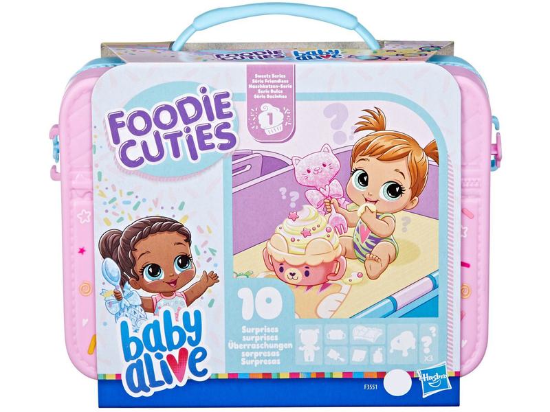 Boneca Baby Alive Foodie Cuties com Acessórios - Hasbro Boneca Baby Alive Foodie Cuties com Acessórios - Hasbro