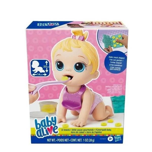 Imagem de Boneca Baby Alive Hora Da Papinha Loira 20 Cm - Hasbro F2617