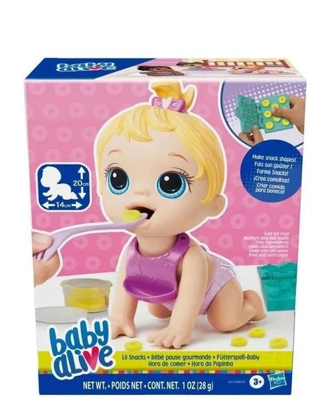 Imagem de Boneca Baby Alive Hora Da Papinha Loira 20 Cm - Hasbro F2617