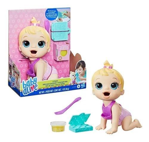 Imagem de Boneca baby alive hora da papinha loira riginal hasbro f2617