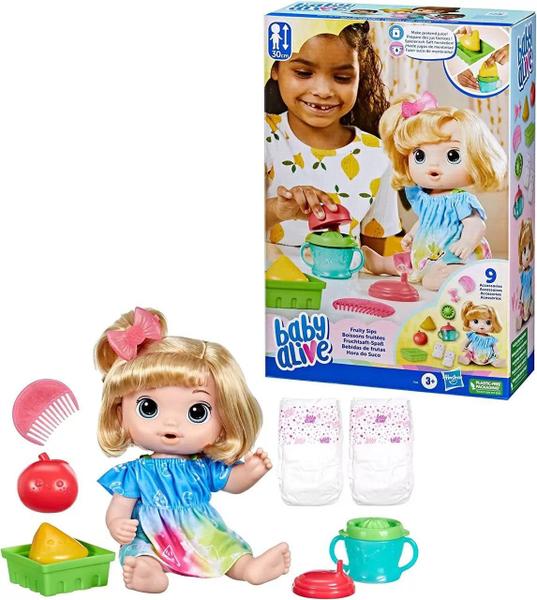 Imagem de Boneca Baby Alive Hora Do Suco - Hasbro