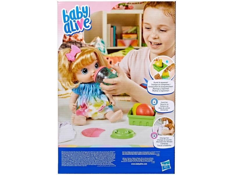 Imagem de Boneca Baby Alive Hora do Suco Loira  - com Acessórios Hasbro