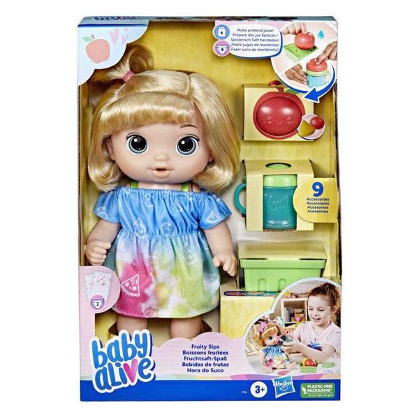 Imagem de Boneca - Baby Alive Hora do Suco - Loira (F7356) HASBRO