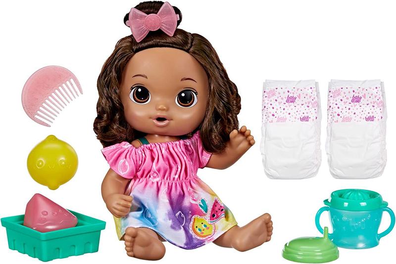 Imagem de Boneca Baby Alive Hora do Suco Morena Hasbro F7357