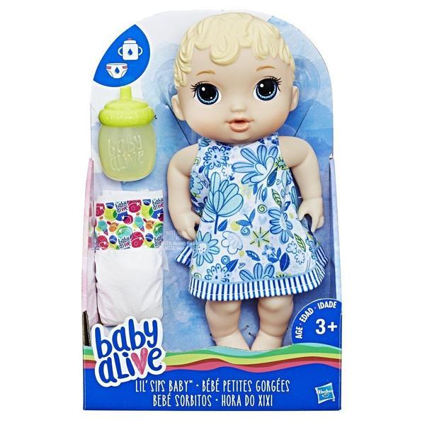 Imagem de Boneca Baby Alive Hora do Xixi - Loira - Hasbro