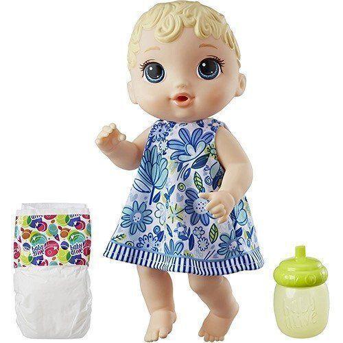 Imagem de Boneca Baby Alive Hora do Xixi Loira New E0385 Hasbro