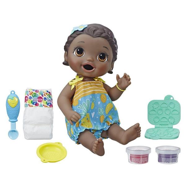 Imagem de Boneca Baby Alive - Lanchinhos Divertidos - Negra - Hasbro