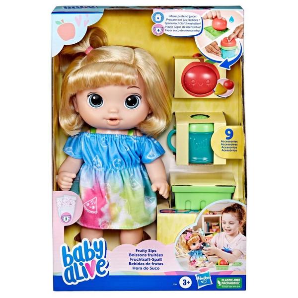 Imagem de Boneca Baby Alive Loira c/ Acessórios - Hora do Suco - 30 cm - Hasbro