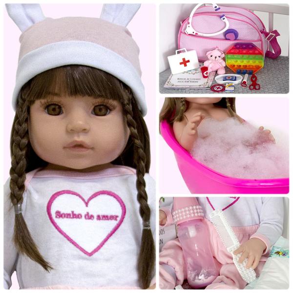 Imagem de Boneca Baby Alive Menina Sonho de Amor com Enxoval Completo