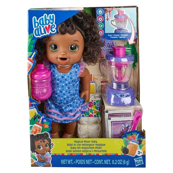 Imagem de Boneca Baby Alive Misturinha Explosão De Sabor Negra E6945 - Hasbro