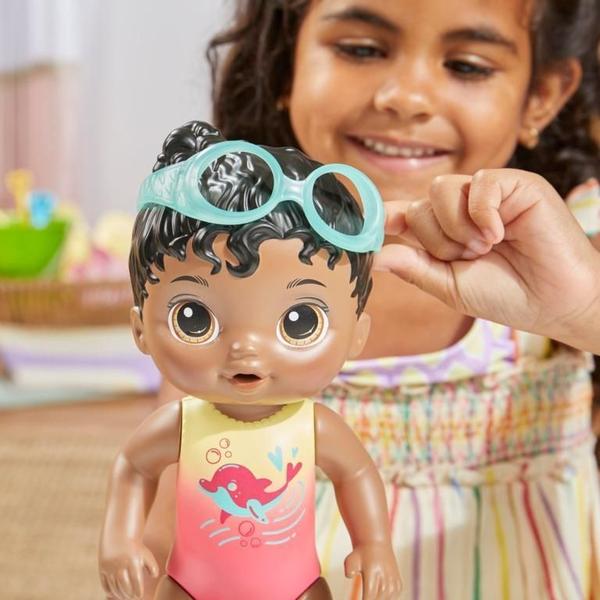 Imagem de Boneca Baby Alive Nadadora Negra 25Cm Hasbro