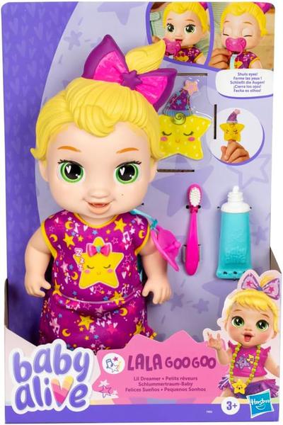 Boneca - Baby Alive - Pequenos Sonhos Lala Googoo Loira HASBRO Imagem de Boneca - Baby Alive - Pequenos Sonhos Lala Googoo Loira HASBRO