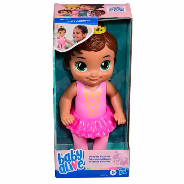 Imagem de Boneca - Baby Alive - Princesa Bailarina - Morena - Hasbro