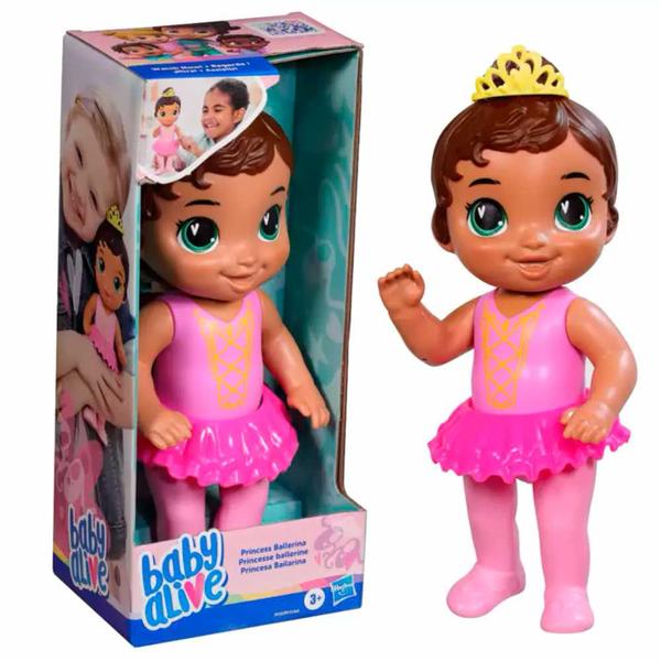 Imagem de Boneca - Baby Alive - Princesa Bailarina - Morena - Hasbro