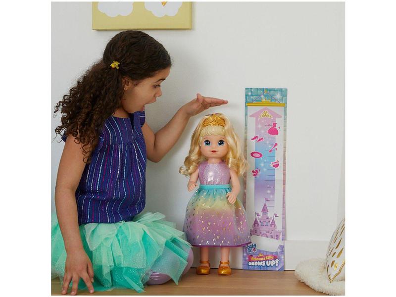 Imagem de Boneca Baby Alive Princess Ellie Grows Up! Loira - com Acessórios Hasbro